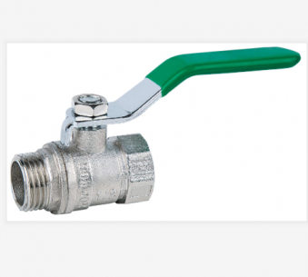 CE approved forged brass ball valve with red handle